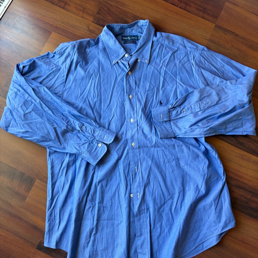 Ralph Lauren Yarmouth Oxford Button Down Long‎ Sleeve Shirt Menswear